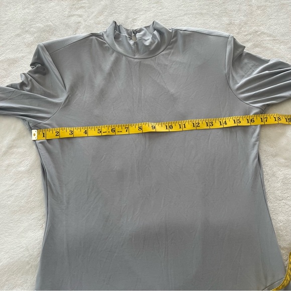 We Are HAH Southern Lady Dress in Silver Blue - Picture 8 of 10